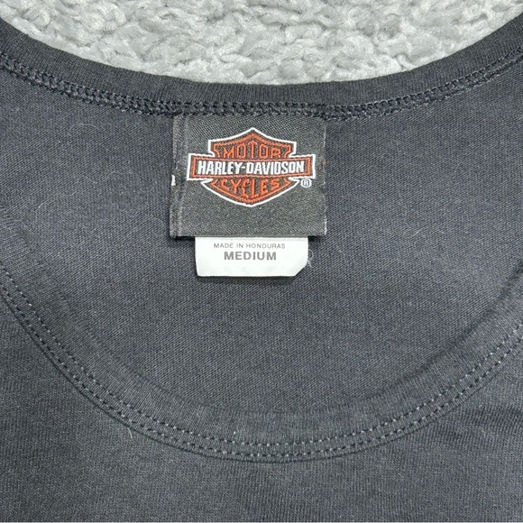 Harley Davidson Shirt Mens Medium Tank Top Screw It Let's Ride Amish Man Police - Picture 5 of 5